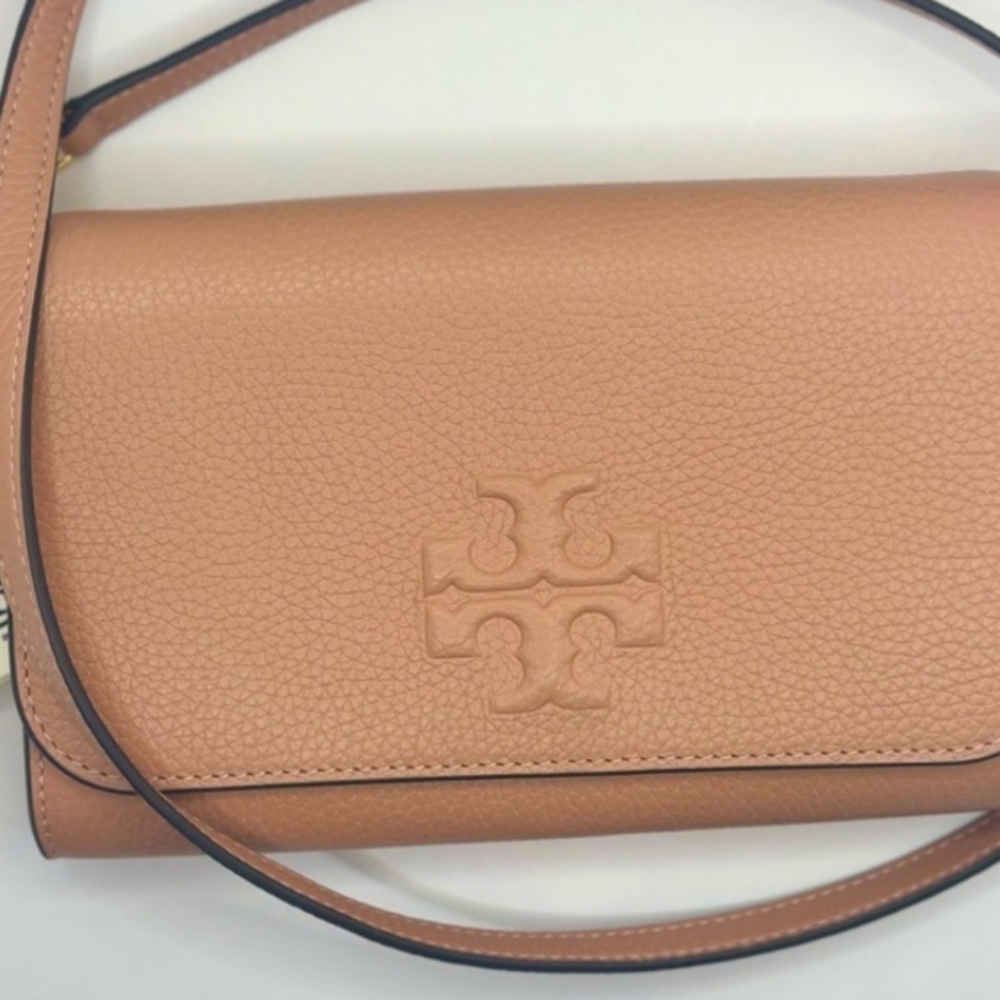Tory Burch Flap & Zip Crossbody Bag With Wallet & Card Slots